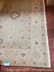 MaxSold Auction: (8'x10' )Vintage Knotted Oriental Area Rug - West Vancouver (British Columbia, Canada) PARTNER MANAGED Estate Sale Online Auction - Southborough Drive
