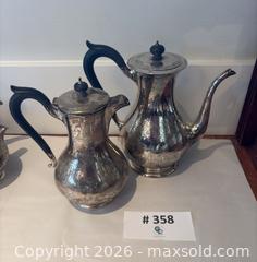 MaxSold Auction: Birks Sterling Vintage Coffee Pots - West Vancouver (British Columbia, Canada) PARTNER MANAGED Estate Sale Online Auction - Southborough Drive