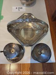 MaxSold Auction: English & Mexican Sterling Silver: Basket, Goblet & Candlestick - West Vancouver (British Columbia, Canada) PARTNER MANAGED Estate Sale Online Auction - Southborough Drive