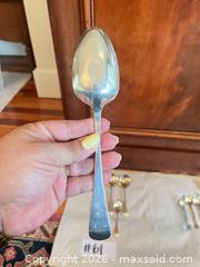 MaxSold Auction: Sterling Spoons: Birks Sterling, Lion Hallmark - West Vancouver (British Columbia, Canada) PARTNER MANAGED Estate Sale Online Auction - Southborough Drive