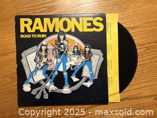 MaxSold Auction: Ramones vinyl record album  - Kingston (Ontario, Canada) SELLER MANAGED Downsizing Online Auction -  Juniper Drive