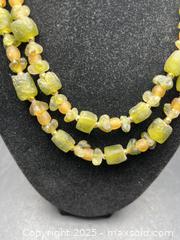 MaxSold Auction: Vintage Roman Glass Bead necklace - New Westminster (British Columbia, Canada) SELLER MANAGED Downsizing Online Auction - Hamilton Street