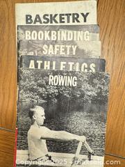 MaxSold Auction: 18 Vintage Boy Scouts Merit Badge books - Harvard (Massachusetts, USA) SELLER MANAGED Downsizing Online Auction - Mill Road