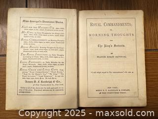 MaxSold Auction: Antique book - Harvard (Massachusetts, USA) SELLER MANAGED Downsizing Online Auction - Mill Road