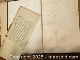 MaxSold Auction: Vintage book - Harvard (Massachusetts, USA) SELLER MANAGED Downsizing Online Auction - Mill Road