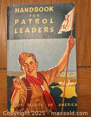 MaxSold Auction: Vintage Boy Scouts Handbook 1961 - Harvard (Massachusetts, USA) SELLER MANAGED Downsizing Online Auction - Mill Road