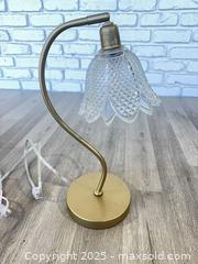 MaxSold Auction: 17 inch gold petal lamp - Cocoa (Florida, USA) SELLER MANAGED Estate Sale Online Auction - Broadcast Court