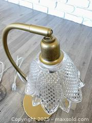 MaxSold Auction: 17 inch gold petal lamp - Cocoa (Florida, USA) SELLER MANAGED Estate Sale Online Auction - Broadcast Court