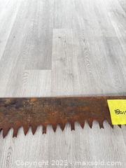 MaxSold Auction: Antique two person cross cut saw - Cocoa (Florida, USA) SELLER MANAGED Estate Sale Online Auction - Broadcast Court