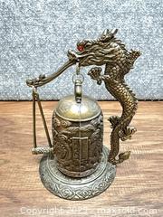 MaxSold Auction: Asian Brass Dragon Gong - Cocoa (Florida, USA) SELLER MANAGED Estate Sale Online Auction - Broadcast Court