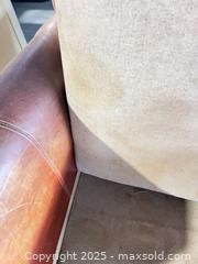 MaxSold Auction: BAUHAUS made in USA, leather armchair - Cocoa (Florida, USA) SELLER MANAGED Estate Sale Online Auction - Broadcast Court