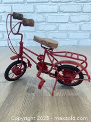 MaxSold Auction: handmade metal bicycle statuette  - Cocoa (Florida, USA) SELLER MANAGED Estate Sale Online Auction - Broadcast Court