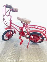 MaxSold Auction: handmade metal bicycle statuette  - Cocoa (Florida, USA) SELLER MANAGED Estate Sale Online Auction - Broadcast Court