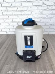 MaxSold Auction: HART 4 gallon backpack style sprayer - Cocoa (Florida, USA) SELLER MANAGED Estate Sale Online Auction - Broadcast Court