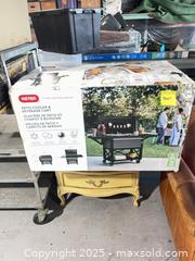 MaxSold Auction: KETER patio cooler and beverage cart brand new in the box - Cocoa (Florida, USA) SELLER MANAGED Estate Sale Online Auction - Broadcast Court