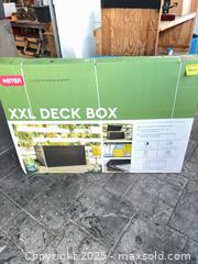 MaxSold Auction: KETER XXL deck box brand new - Cocoa (Florida, USA) SELLER MANAGED Estate Sale Online Auction - Broadcast Court