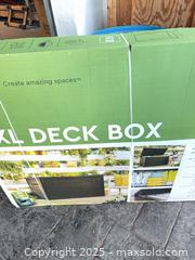 MaxSold Auction: KETER XXL deck box brand new - Cocoa (Florida, USA) SELLER MANAGED Estate Sale Online Auction - Broadcast Court
