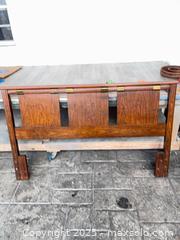 MaxSold Auction: Mid-century modern headboard - Cocoa (Florida, USA) SELLER MANAGED Estate Sale Online Auction - Broadcast Court