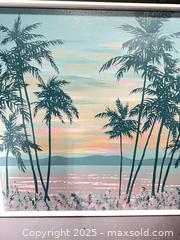 MaxSold Auction: Palm Tree Art Print - Cocoa (Florida, USA) SELLER MANAGED Estate Sale Online Auction - Broadcast Court