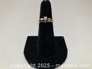 MaxSold Auction: 14KT Gold and Diamond Ring - North Vancouver (British Columbia, Canada) SELLER MANAGED Downsizing Online Auction - 14th Street West