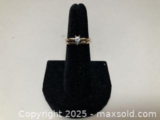 MaxSold Auction: 14KT Gold and Diamond Ring - North Vancouver (British Columbia, Canada) SELLER MANAGED Downsizing Online Auction - 14th Street West