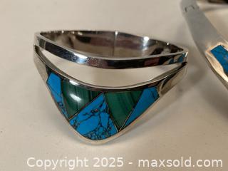 MaxSold Auction: Taxco 950 Silver Collar and Bracelets - North Vancouver (British Columbia, Canada) SELLER MANAGED Downsizing Online Auction - 14th Street West