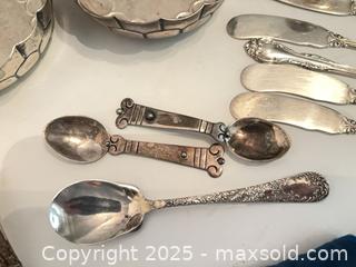 MaxSold Auction: Table Top Treasures - Sterling Silver Serveware - Redwood City (California, USA) PARTNER MANAGED Estate Sale Online Auction - Leahy Street