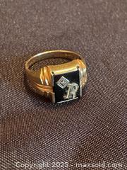 MaxSold Auction: 10 Karat Gold “R” Monogram Ring - Arran-Elderslie (Ontario, Canada) PARTNER MANAGED Estate Sale Online Auction - George Street