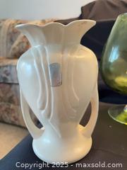 MaxSold Auction: Assorted Vases Art Deco, Green Glass  - Arran-Elderslie (Ontario, Canada) PARTNER MANAGED Estate Sale Online Auction - George Street