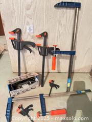 MaxSold Auction: Assortment of Clamps  - Arran-Elderslie (Ontario, Canada) PARTNER MANAGED Estate Sale Online Auction - George Street