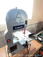MaxSold Auction: Delta Vertical Band Saw with attached Singer Table - Arran-Elderslie (Ontario, Canada) PARTNER MANAGED Estate Sale Online Auction - George Street