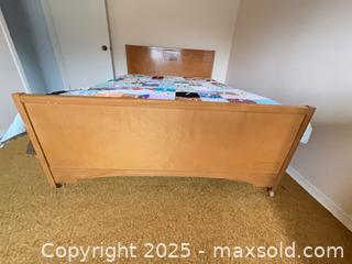 MaxSold Auction: MCM Century Vintage Double Bed  - Arran-Elderslie (Ontario, Canada) PARTNER MANAGED Estate Sale Online Auction - George Street