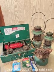 MaxSold Auction: Vintage Coleman Campstove and Lanterns  - Arran-Elderslie (Ontario, Canada) PARTNER MANAGED Estate Sale Online Auction - George Street