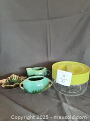 MaxSold Auction: Vintage Pottery and PYREX See N Store Container  - Arran-Elderslie (Ontario, Canada) PARTNER MANAGED Estate Sale Online Auction - George Street