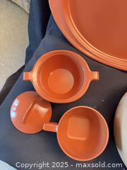 MaxSold Auction: Vintage Red Wing Pottery and Melmac Set - Arran-Elderslie (Ontario, Canada) PARTNER MANAGED Estate Sale Online Auction - George Street