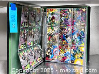 MaxSold Auction: Maxman Carnage Marvel Trading Card Collection – 18-Page Notebook - Los Angeles (California, USA) SELLER MANAGED Reseller Online Auction -  Devonshire Street