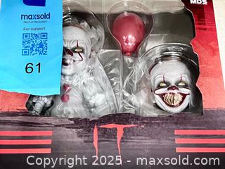 MaxSold Auction: Mezco Designer Series Pennywise “It” Clown Figure  - Los Angeles (California, USA) SELLER MANAGED Reseller Online Auction -  Devonshire Street
