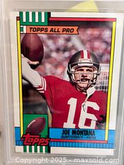 MaxSold Auction: Vintage Joe Montana San Francisco 49ers NFL Trading Card – PSA Graded - Los Angeles (California, USA) SELLER MANAGED Reseller Online Auction -  Devonshire Street