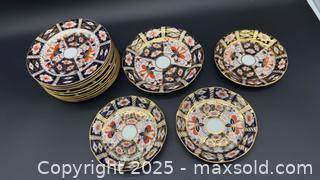 MaxSold Auction: Royal crown derby &#38; aynsley imari plates  - Markham (Ontario, Canada) SELLER MANAGED Downsizing Online Auction - Loring Crescent