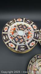 MaxSold Auction: Royal crown derby &#38; aynsley imari plates  - Markham (Ontario, Canada) SELLER MANAGED Downsizing Online Auction - Loring Crescent