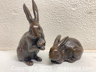 MaxSold Auction: Antique Japanese Bronze Rabbits  - Oak Park (California, USA) PARTNER MANAGED Estate Sale Online Auction - Pesto Way