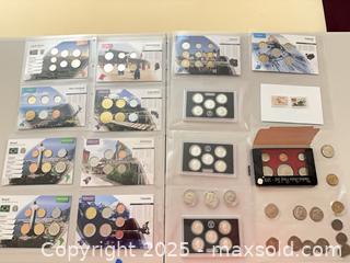 MaxSold Auction: Coin Collection Proof Sets Around The World - Oak Park (California, USA) PARTNER MANAGED Estate Sale Online Auction - Pesto Way