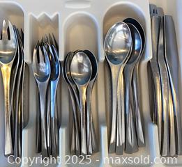 MaxSold Auction: Dansk Odin Design Flatware Set  - Oak Park (California, USA) PARTNER MANAGED Estate Sale Online Auction - Pesto Way