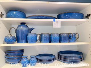 MaxSold Auction: Denby Midnight Stoneware Dinnerware Set - Oak Park (California, USA) PARTNER MANAGED Estate Sale Online Auction - Pesto Way