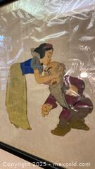 MaxSold Auction: Disney’s Snow White &#38; Grumpy Original Certified Animation Cel - Oak Park (California, USA) PARTNER MANAGED Estate Sale Online Auction - Pesto Way