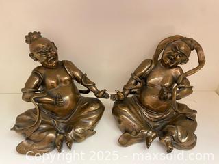 MaxSold Auction: Heavy Bronze Statues Of Buddhist God - Oak Park (California, USA) PARTNER MANAGED Estate Sale Online Auction - Pesto Way
