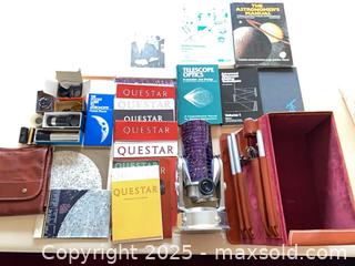 MaxSold Auction: Highly Valuable Questar Telescope In Case With Accessories &#38;  Books - Oak Park (California, USA) PARTNER MANAGED Estate Sale Online Auction - Pesto Way