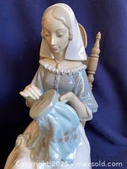 MaxSold Auction: Lladro Figurine The Embroiderer #4865 - Oak Park (California, USA) PARTNER MANAGED Estate Sale Online Auction - Pesto Way