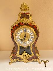 MaxSold Auction: Rare Antique 1880 French Boulle Mantel Clock By A&N - Oak Park (California, USA) PARTNER MANAGED Estate Sale Online Auction - Pesto Way