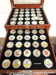 MaxSold Auction: The Fifty States Coin Collection by Danbury Mint - Oak Park (California, USA) PARTNER MANAGED Estate Sale Online Auction - Pesto Way